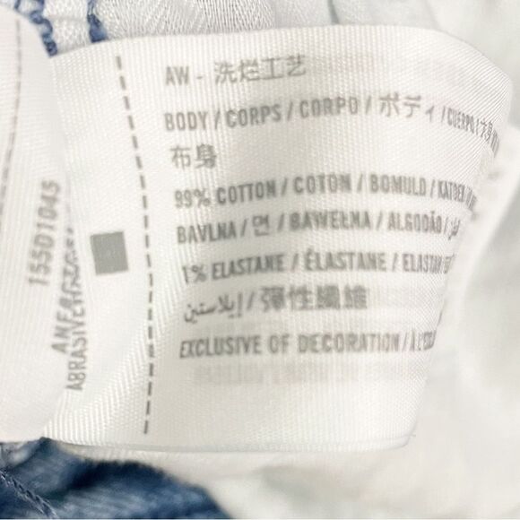 Abercrombie & Fitch The 90s Straight Ultra High Rise Size 33 | 16 Medium Wash - Picture 8 of 10